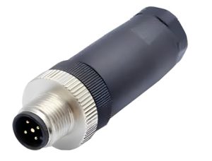 M12 5 pin male connector
